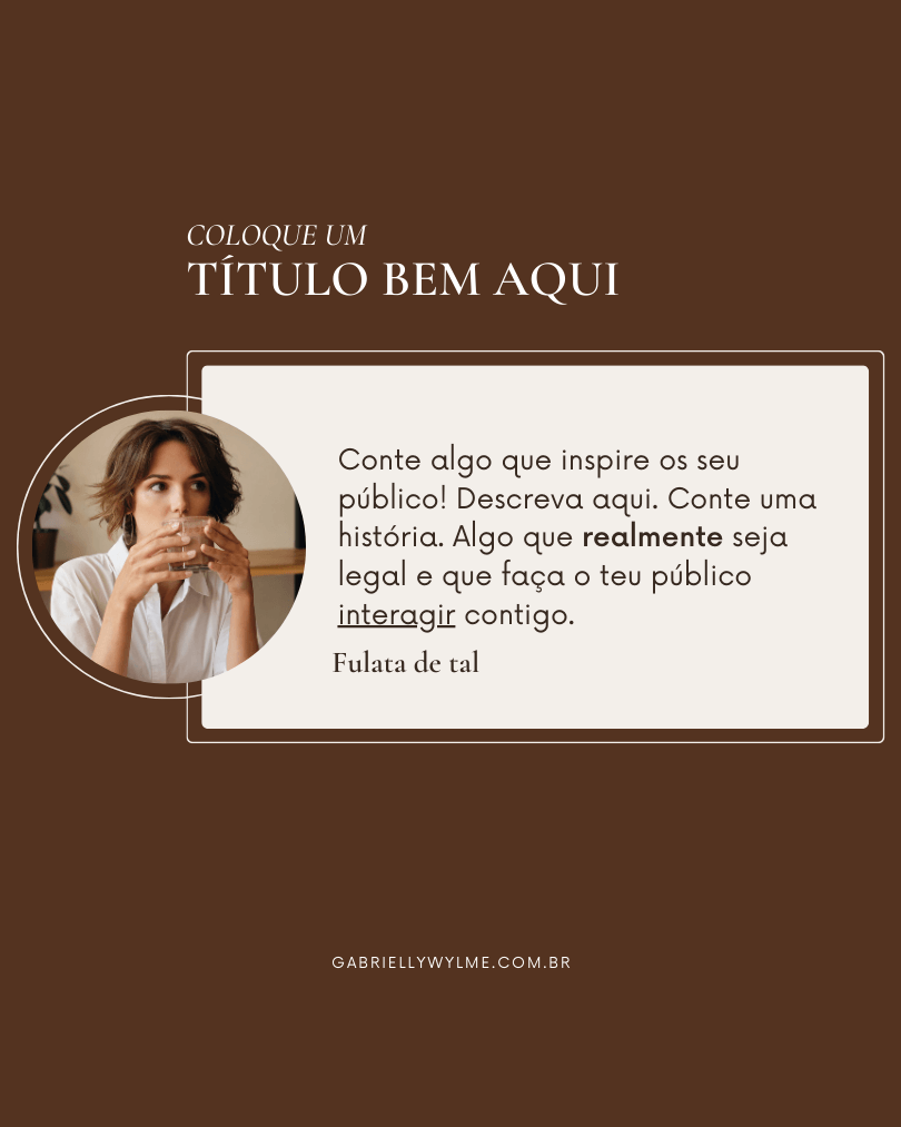 Frase de impacto _ depoimento